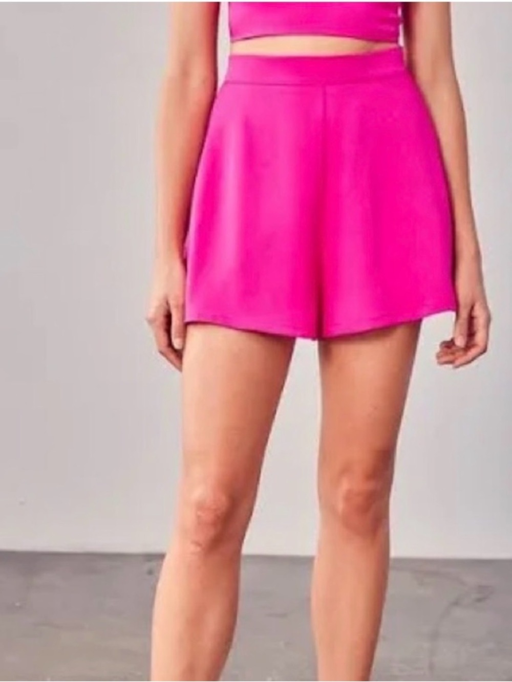 NWT Do + Be Collection Hot Pink Coastal Cowgirl Flare Shorts Size  Small